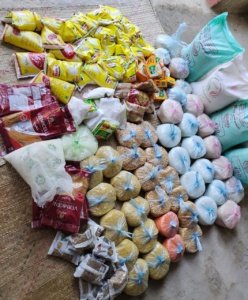 Distribution of Food Items at Fazilpur - 2022